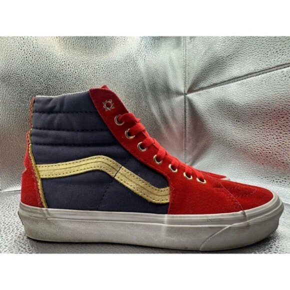 Vans x Marvel Captain Marvel SK8-Hi Sneakers Unisex Size 7 Multicolor - Picture 4 of 11